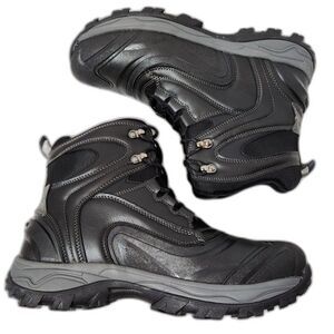 Eddie Bauer Men’s Boots Size 11 – Riley Model – Unworn With Box Eddie Bauer Mens Snow Boots Black Size 9 Riley Winter Boot  main image 3